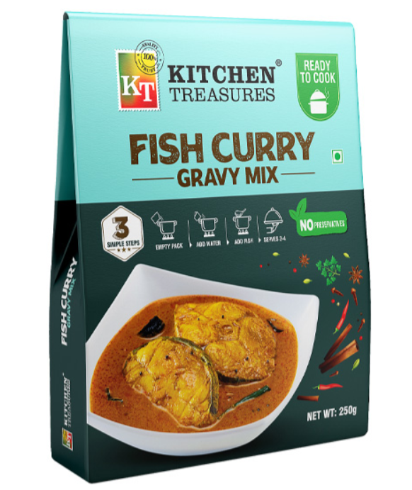 Kitchen Treasures Fish Curry Gravy 250 g