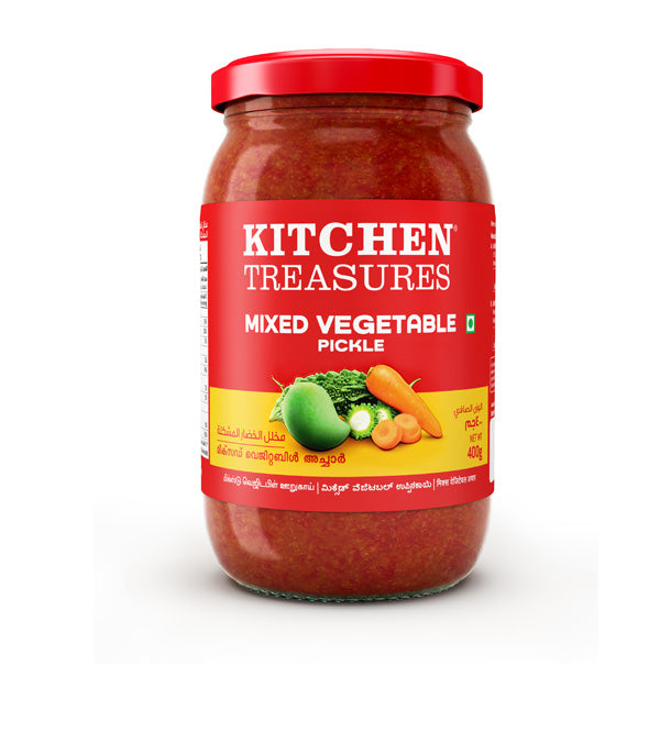 Kitchen Treasures Mixed Vegetable Pickle 400 g
